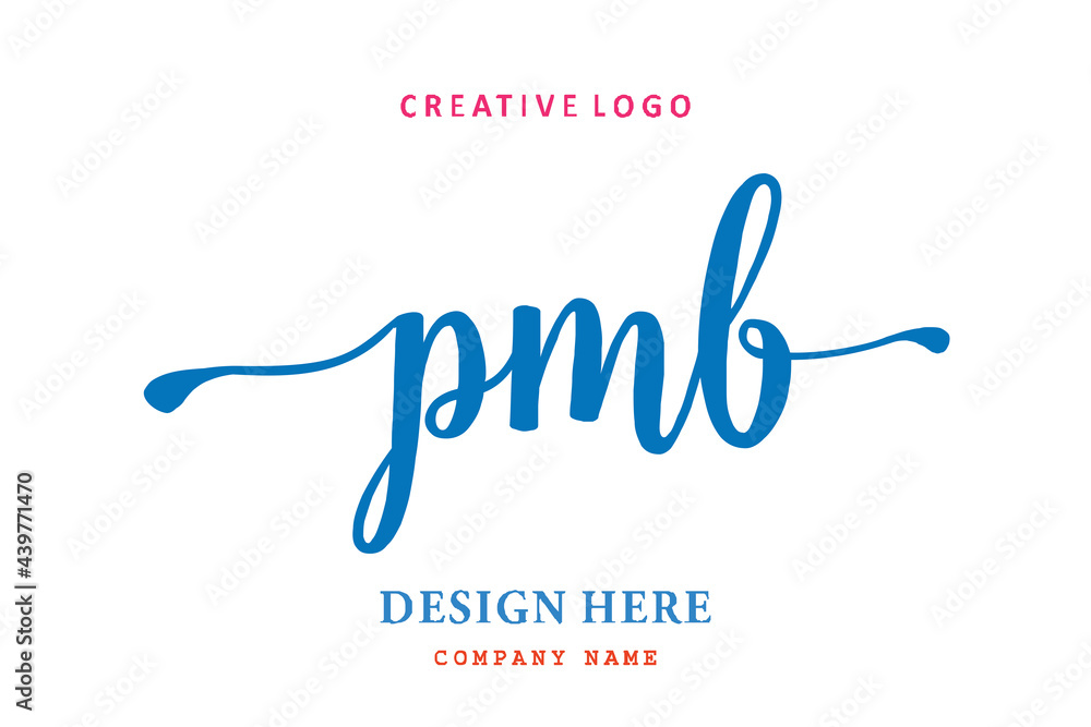 PMBlettering logo is simple, easy to understand and authoritative