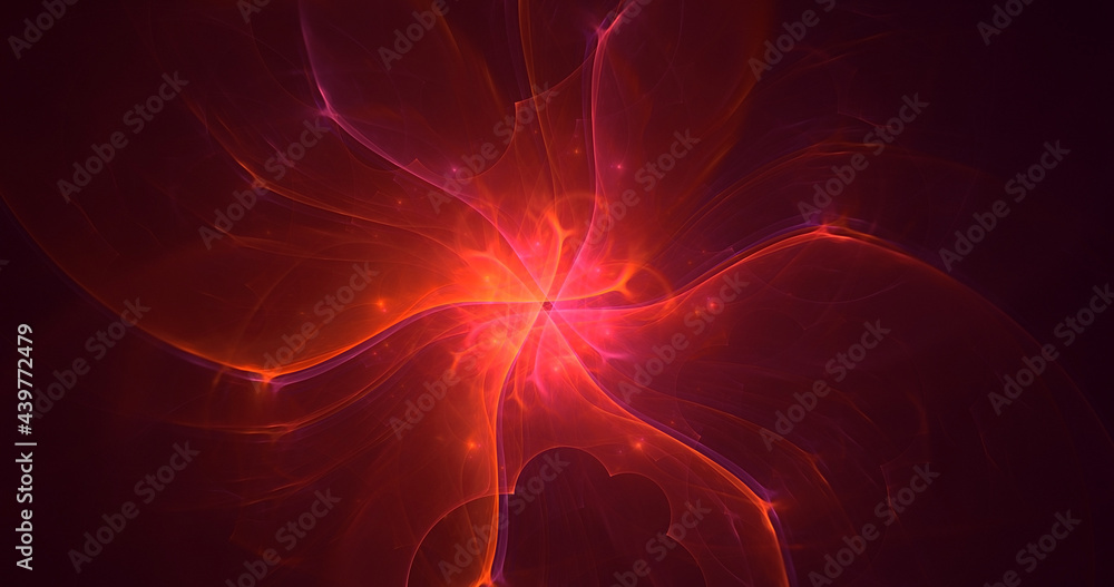 3D rendering abstract multicolor fractal light background 3D rendering abstract multicolor fractal light background