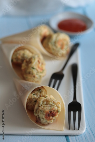 boulettes de cabillaud photo