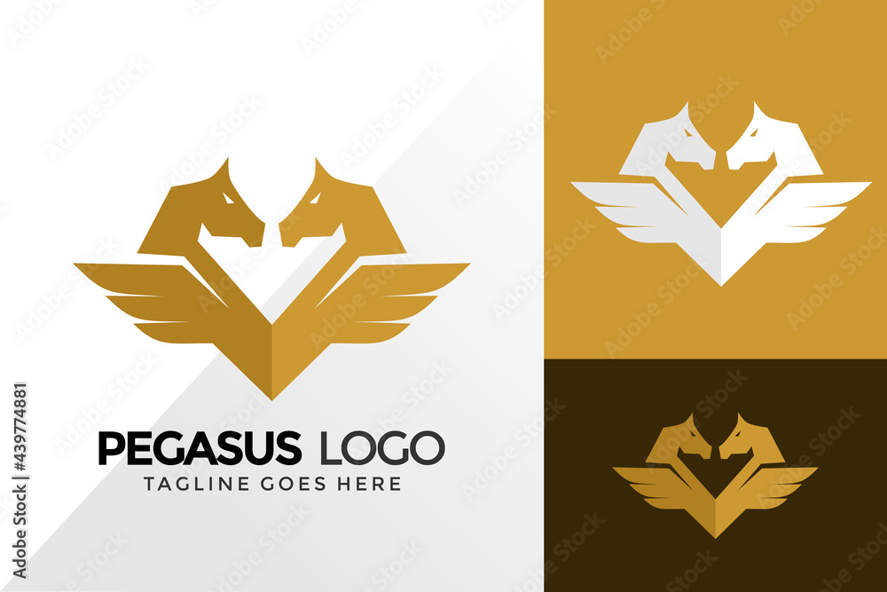 Pegasus Logo Design, Brand Identity Logos Designs Vector Illustration Template Pegasus Logo Design, Brand Identity Logos Designs Vector Illustration Template