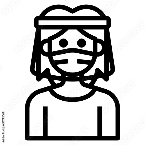 Avatar outline icon