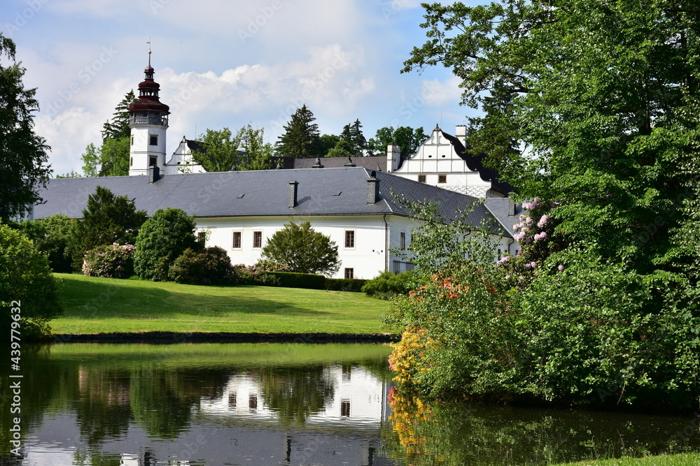 castle Velke Losiny in Czech republic