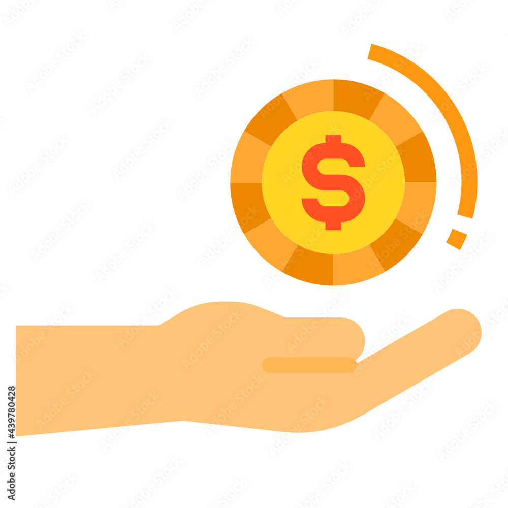 Profit flat icon Profit flat icon