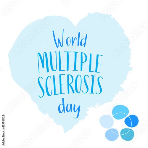 World MS day concept. Multiple sclerosis treatment