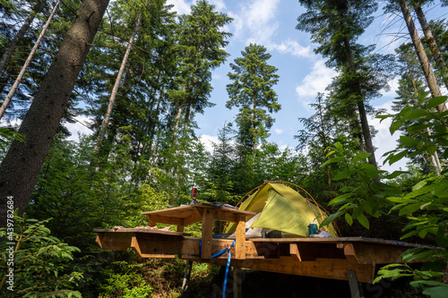 Camping im Schwarzwald photo