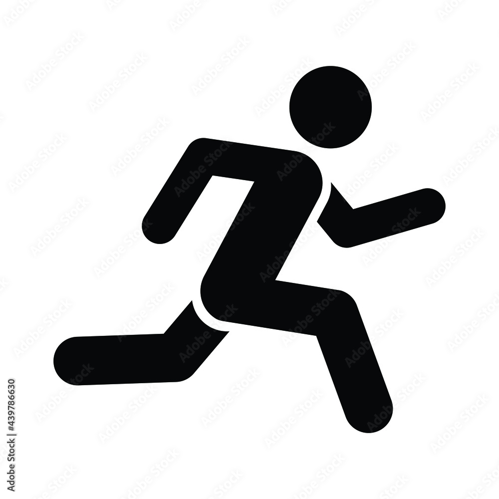 runner in the competition for champion, running man on the runway runner in the competition for champion, running man on the runway