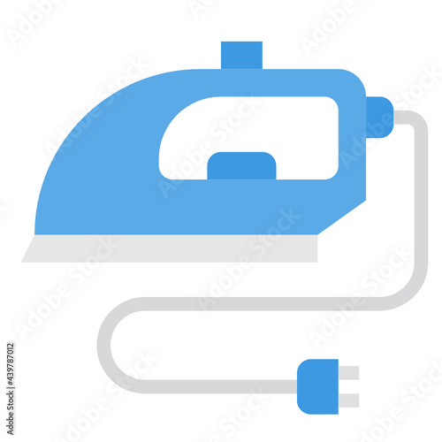 Iron flat icon