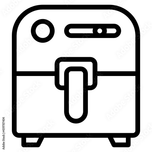 Air Fryer outline icon