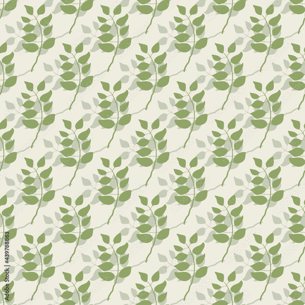 Seamless pattern with leaves Seamless pattern with leaves