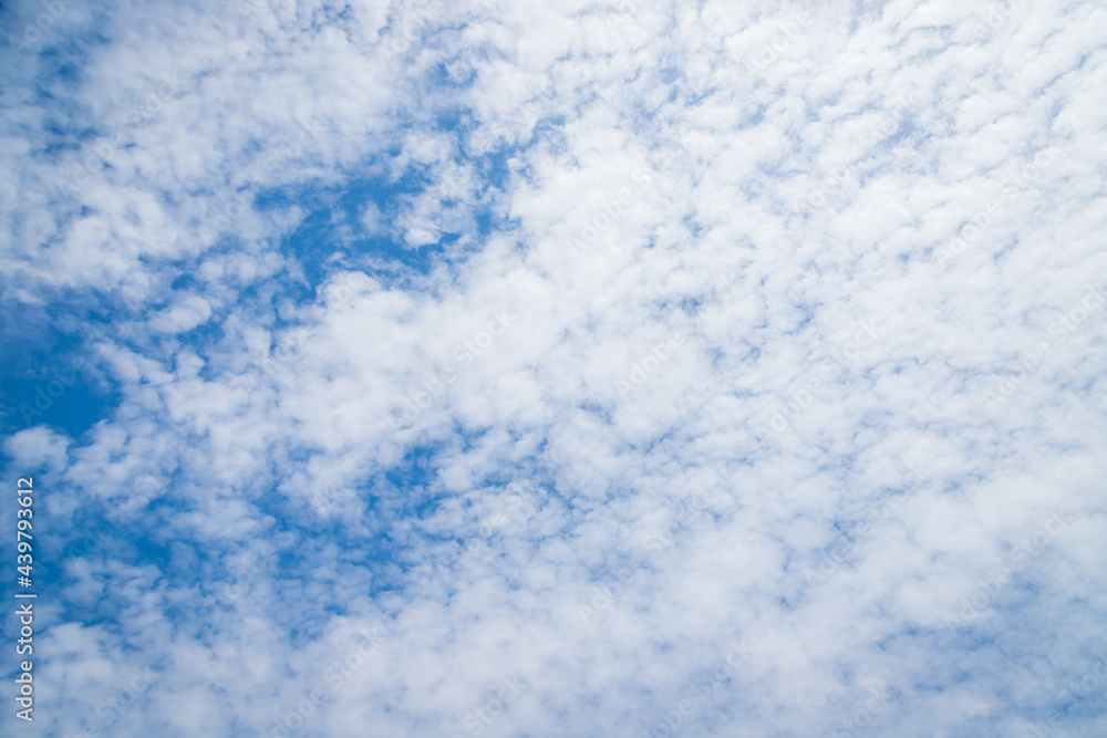 Bright sky and fluffy white clouds nature Bright sky and fluffy white clouds nature