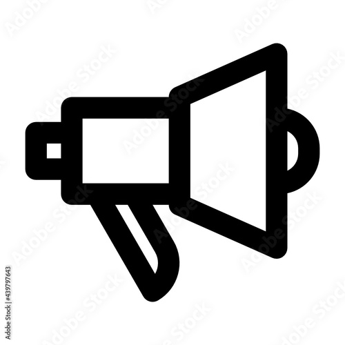 advertising line icon