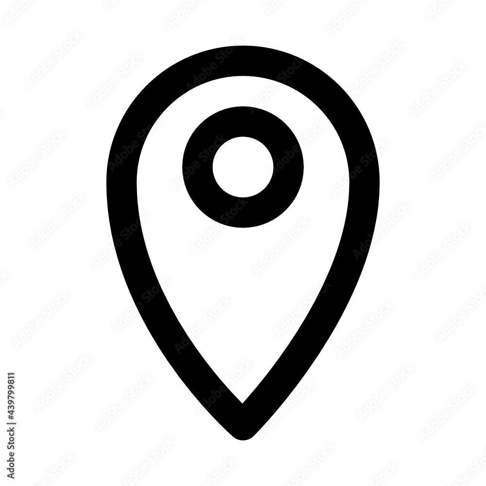 location line icon location line icon