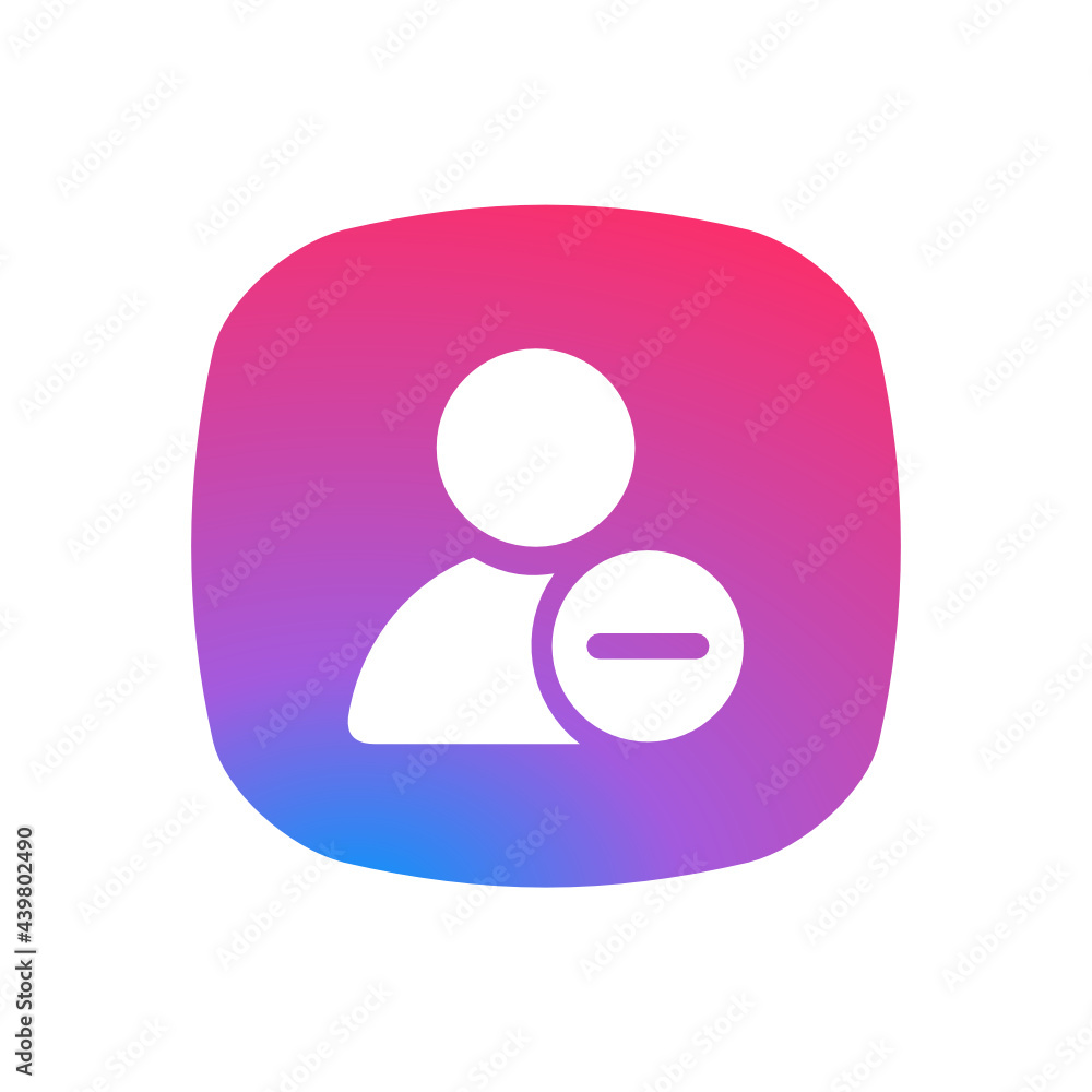 Delete User - Sticker