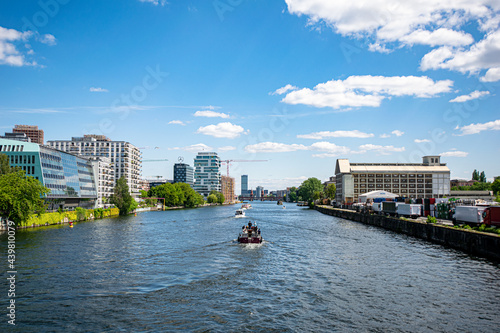 Berlin Spree Deutschland im Sommer