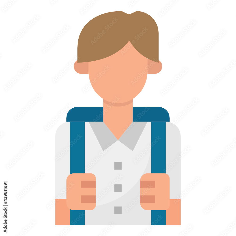 student flat icon student flat icon