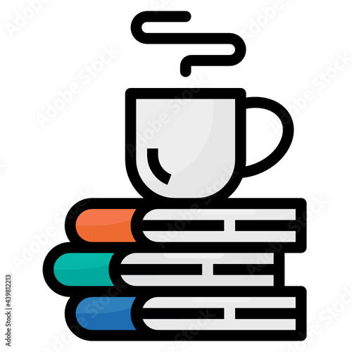 coffe line icon
