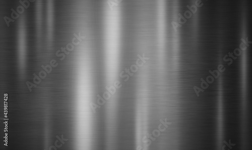 Abstract metal texture with light reflection. Great background for design.