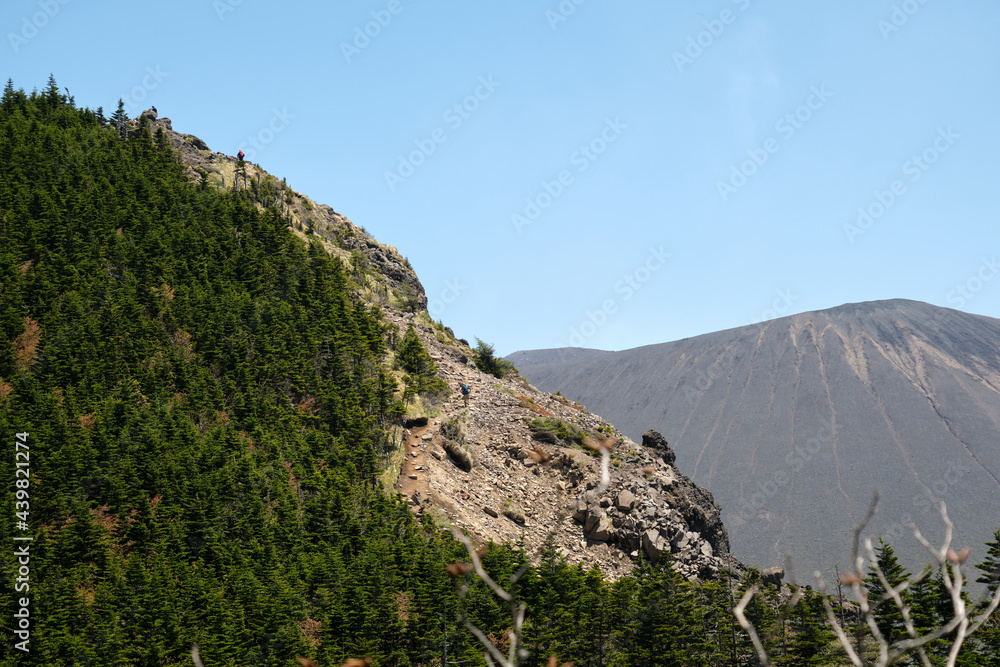 Fototapeta premium ｢トーミ断層｣ 浅間火山 ジオサイト
