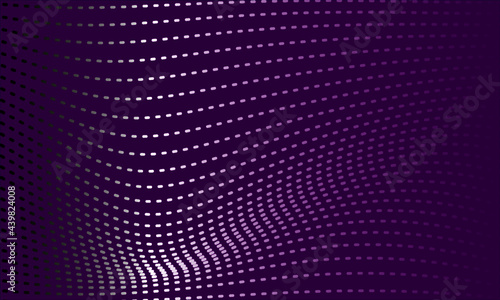 WAVE EFFECT SMALL OBJECT PURPLE BACKGROUND