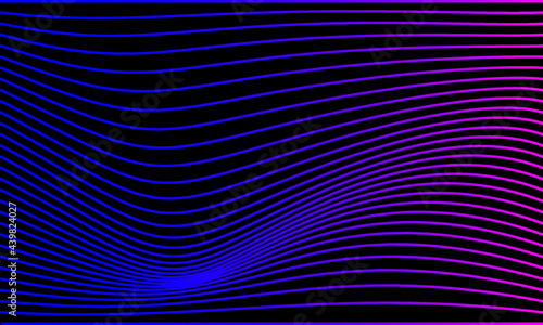 WAVE LINE NEON BACKGROUND
