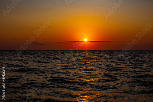 sea sunset view