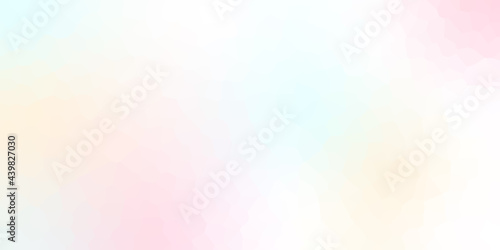 Crystallize blurred light gradient background. Bg texture for poster cover design, banner, website header.