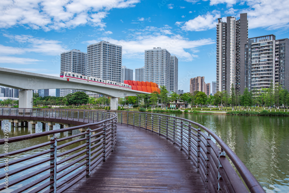 Jiaomen Park, Nansha District, Guangzhou, China Jiaomen Park, Nansha District, Guangzhou, China