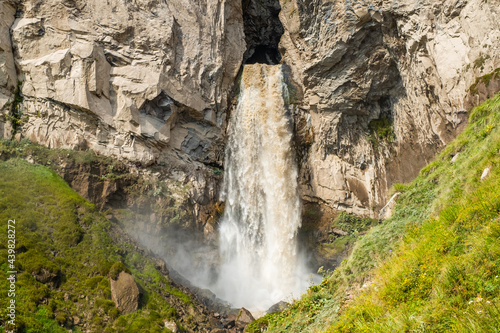 Waterfall Sultan near Dzhily-Su boundary