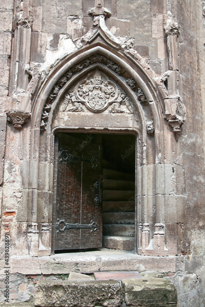 Fototapeta premium Zamek Hunedoara w Rumunii