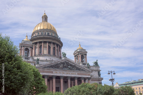  St. Isaac's Cathedral on July 4; 2015 in St. Petersburg