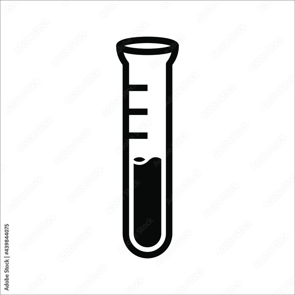 Laboratory test icon. Lab diagnostics. Chemical research. Thin line illustration. Test tubes. Scientific laboratory. Contour symbol on white background. editable stroke. Laboratory test icon. Lab diagnostics. Chemical research. Thin line illustration. Test tubes. Scientific laboratory. Contour symbol on white background. editable stroke.