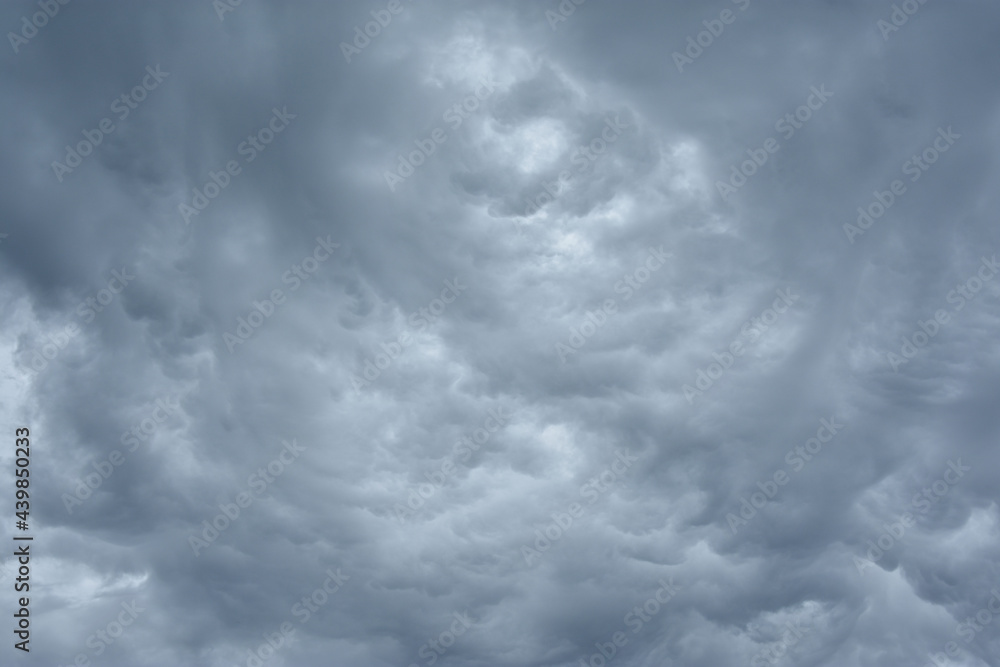 Blue and dark grey heavy clouds in the sky before a thunderstorm. Dramatic backdrop or wallpaper. Natural dangerous menacing background. Ahead of a storm or cataclysm. High quality photo Blue and dark grey heavy clouds in the sky before a thunderstorm. Dramatic backdrop or wallpaper. Natural dangerous menacing background. Ahead of a storm or cataclysm. High quality photo