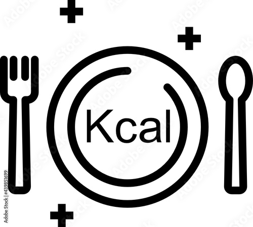 healthy meal minimal line icon