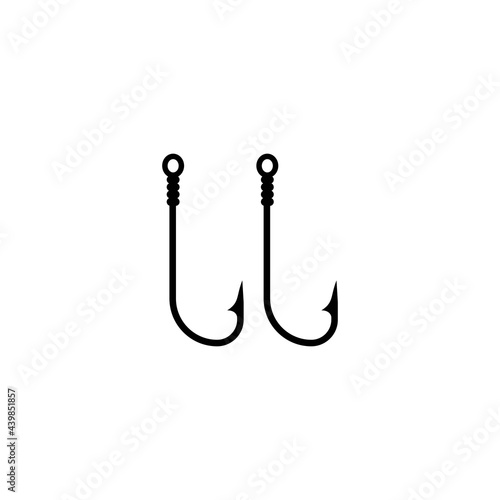 Fish hook icon.