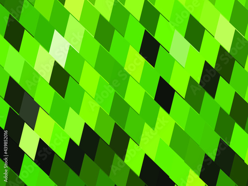 Abstract green geometric ba...