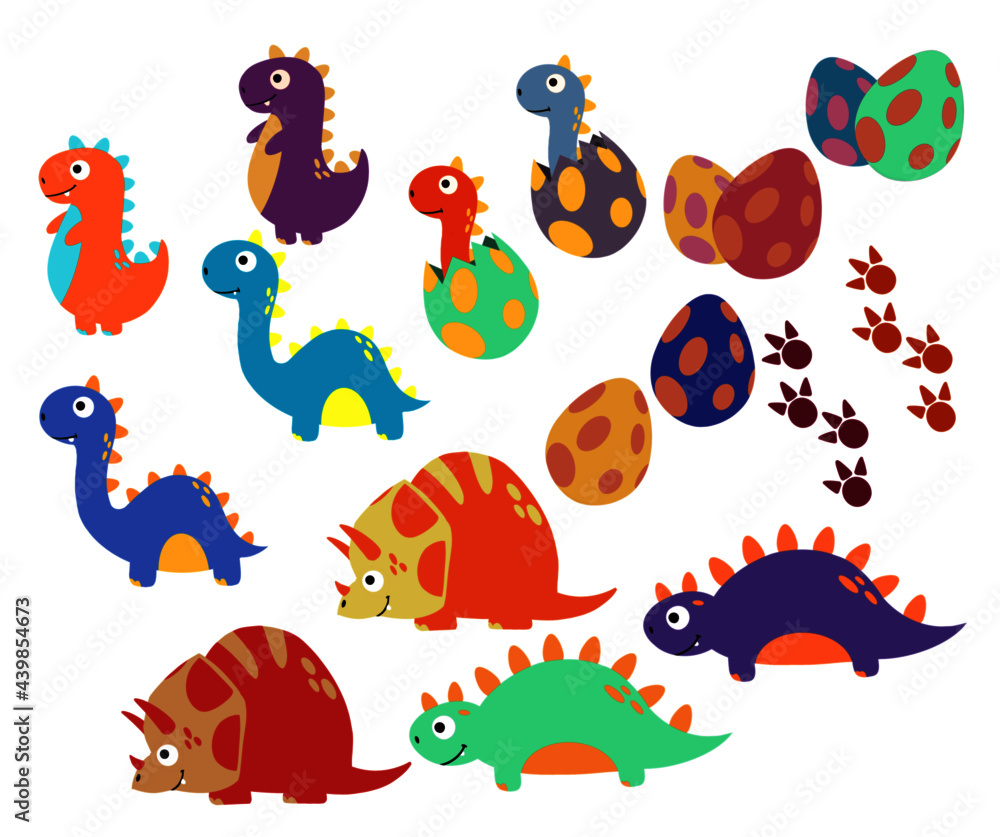 Obraz premium Dino cartoon