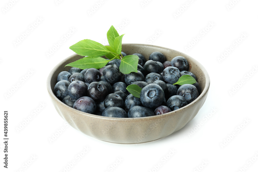 Fresh delicious blueberry isolated on white background Fresh delicious blueberry isolated on white background