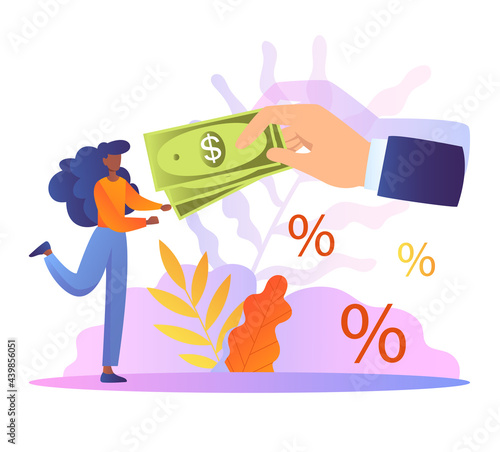 People receive governmental guarantee basic income