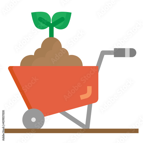 wheel flat icon