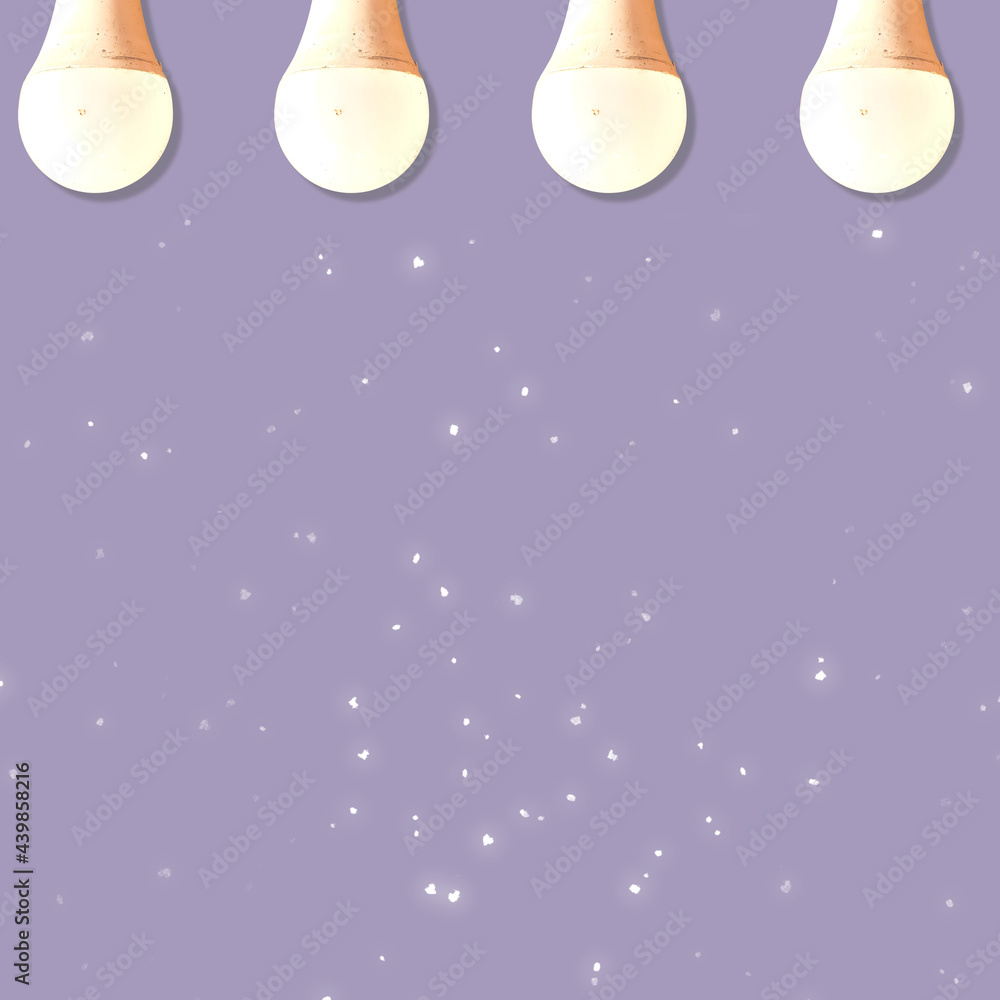 four lamps wallpaper, pattern, background with shiny stars.