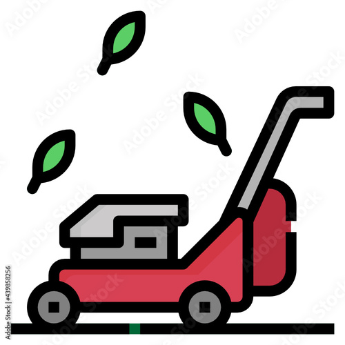 mower line icon