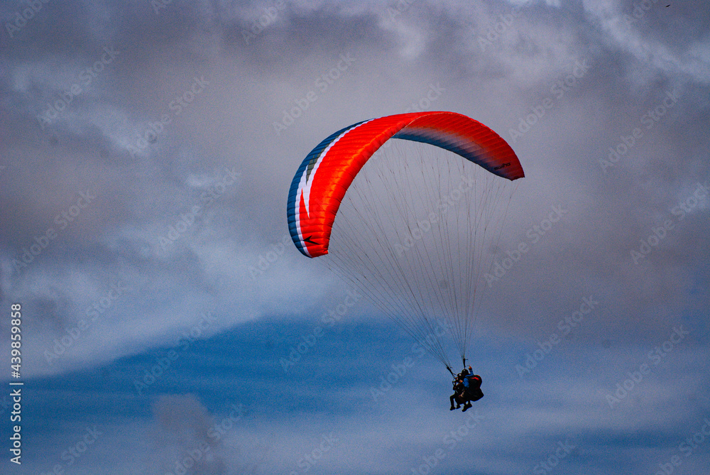 Paragliders in the state of Minas Gerais, Brazil Paragliders in the state of Minas Gerais, Brazil