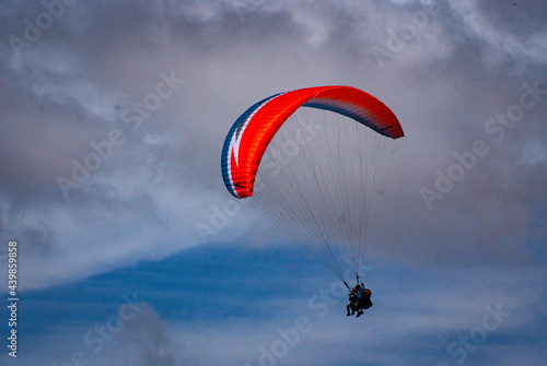Paragliders in the state of Minas Gerais, Brazil