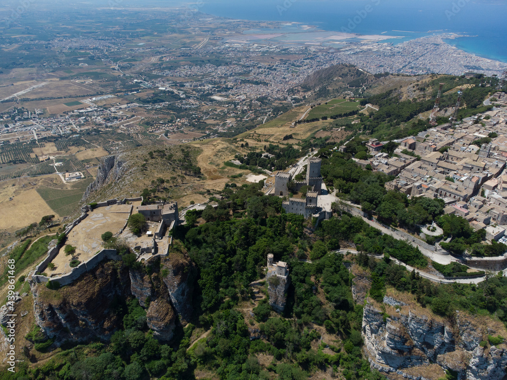 immagini aeree di erice immagini aeree di erice