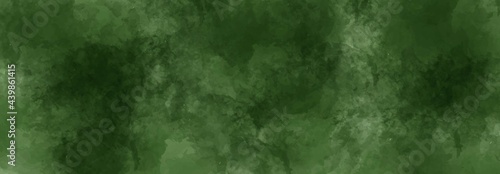 green watercolor abstract background with smooth and soft texture