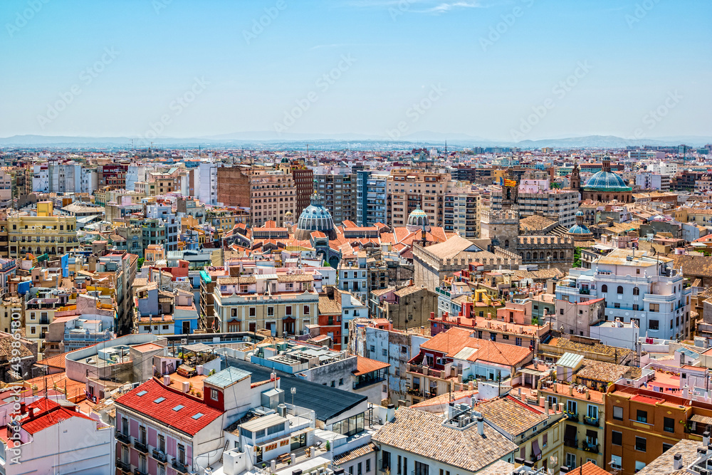 View of Valencia from above