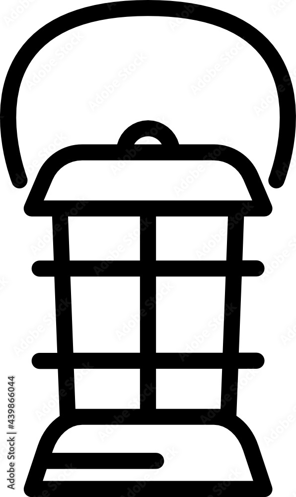 lantern minimal line icon lantern minimal line icon