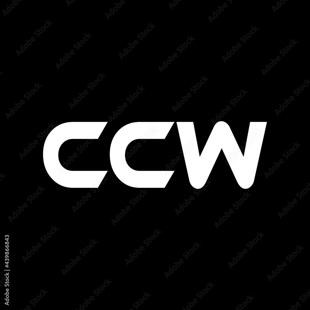 CCW letter logo design with black background in illustrator, vector logo modern alphabet font overlap style. calligraphy designs for logo, Poster, Invitation, etc. CCW letter logo design with black background in illustrator, vector logo modern alphabet font overlap style. calligraphy designs for logo, Poster, Invitation, etc.