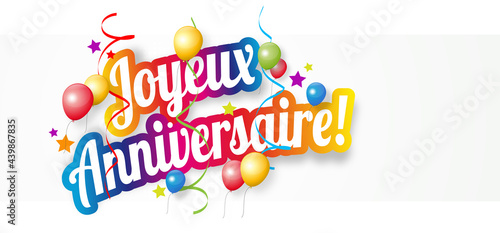 Joyeux anniversaire