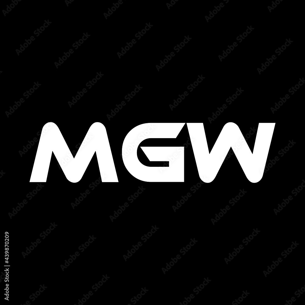 MGW letter logo design with black background in illustrator, vector logo modern alphabet font overlap style. calligraphy designs for logo, Poster, Invitation, etc. MGW letter logo design with black background in illustrator, vector logo modern alphabet font overlap style. calligraphy designs for logo, Poster, Invitation, etc.
